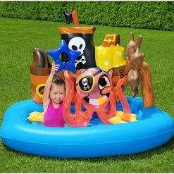 BESTWAY - Centre de jeux aquatiques ship ahoy 140x130x104 cm