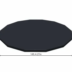 BESTWAY - Couverture de piscine flowclear 427 cm
