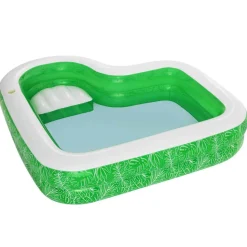 BESTWAY - Piscine inflatable tropicale 231 x 231 x h51 cm