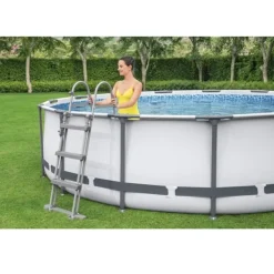 BESTWAY - Piscine tubulaire ronde bestway steel pro max鈩