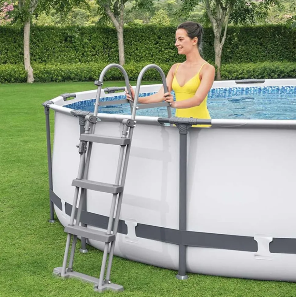 BESTWAY - Piscine tubulaire ronde bestway steel pro max 3,66 x 0,76