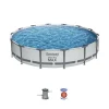BESTWAY - Piscine tubulaire steel pro max ronde 4,27 x 0,84 m