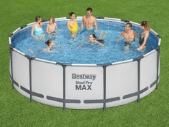 BESTWAY - Piscine tubulaire steel pro max ronde 4,27 x 1,22 m