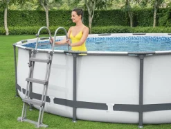 BESTWAY - Piscine tubulaire steel pro max ronde 4,27 x 1,07 m
