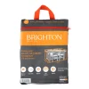 BRIGHTON - Housse pour table et chaises de jardin en polyester - 190x120x70 cm