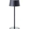 BRILLIANT - Lampe de table d'extérieur - - picco - led et solaire - métal et plastique - 5 w - noir dépoli