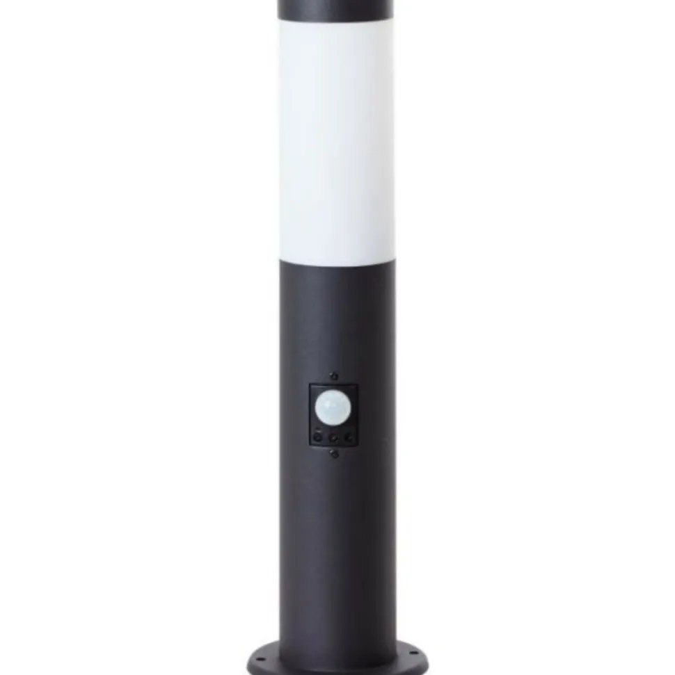 BRILLIANT - Potelet extérieur avec détecteur de mouvement dody e27 - - noir - certification ip44