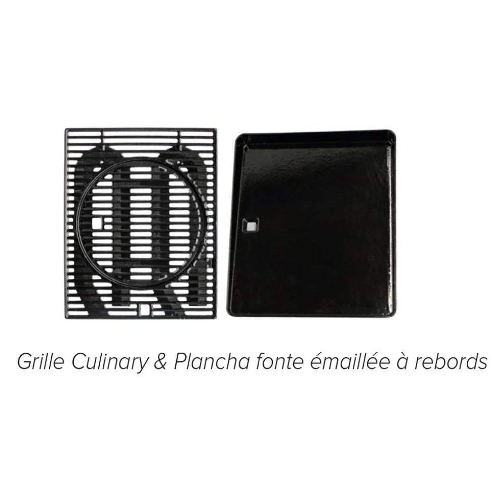CAMPINGAZ - Barbecue à gaz Onyx noir 4 brûleurs - 157x69x119 cm