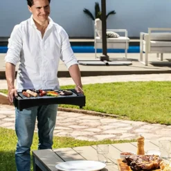 CECOTEC - Barbecue électrique perfectsteak 4250 stand 2400w