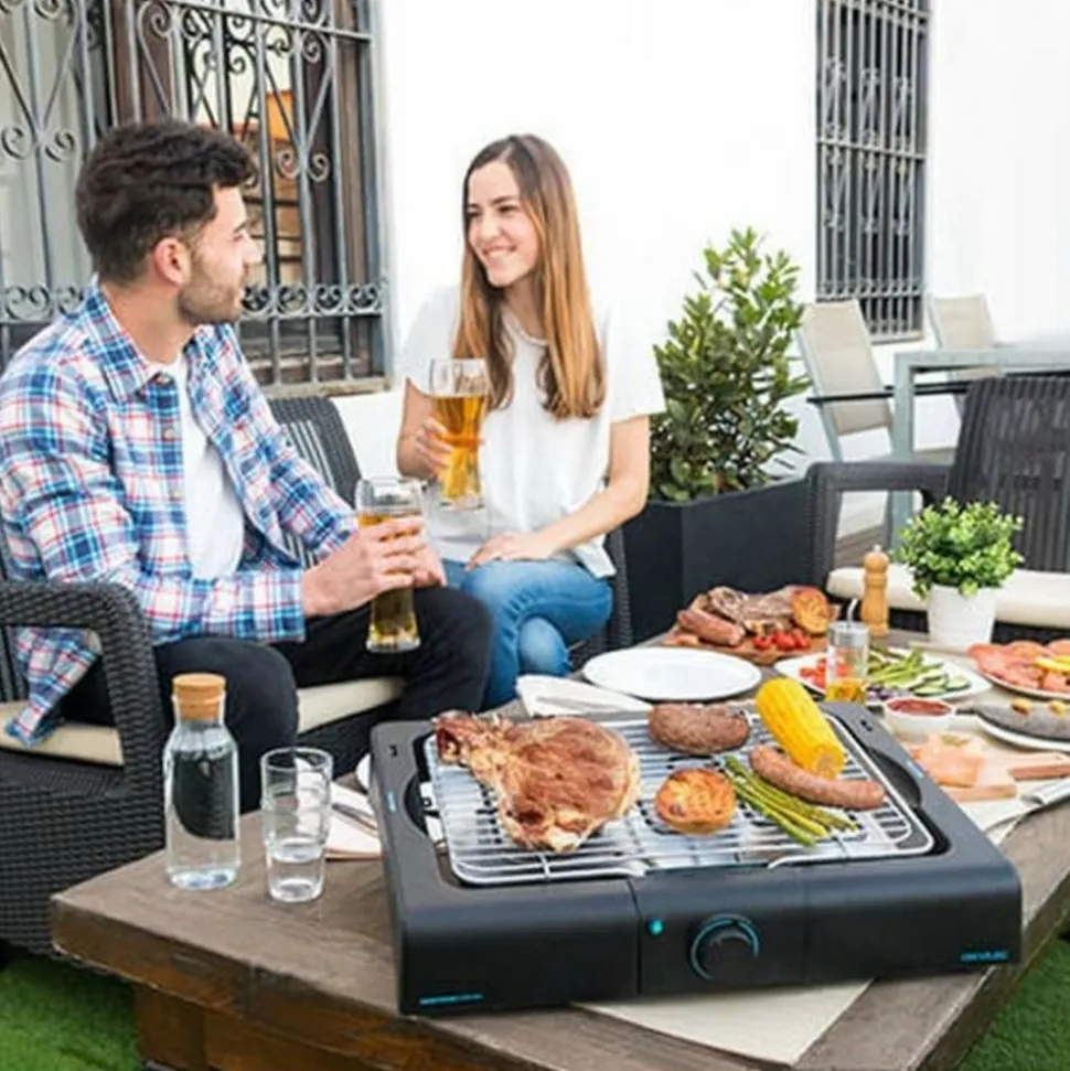 CECOTEC - Barbecue électrique perfectsteak 4200 way 2400w 2400 w