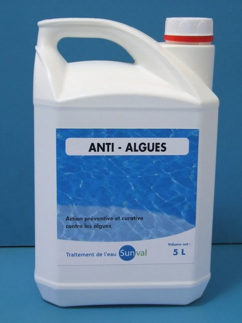 CENTRALE BRICO - Antialgues piscine, liquide, 5 litres
