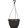 CHAPELU FRÈRES - Suspension Divina D.27cm avec Soucoupe et Tringle 50cm, Ardoise