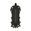 CHEMIN DE CAMPAGNE - Grand thermomètre extérieur décoratif vintage fonte marron 37cm