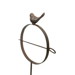 CHEMIN DE CAMPAGNE - Pic en fonte et fer forgé marron 18 x 106 cm