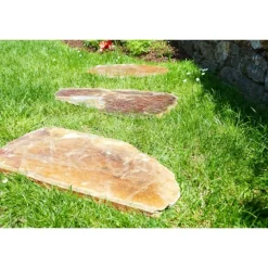 CLASSGARDEN - Pas japonais corten irrégulier - pack de 10 pièces