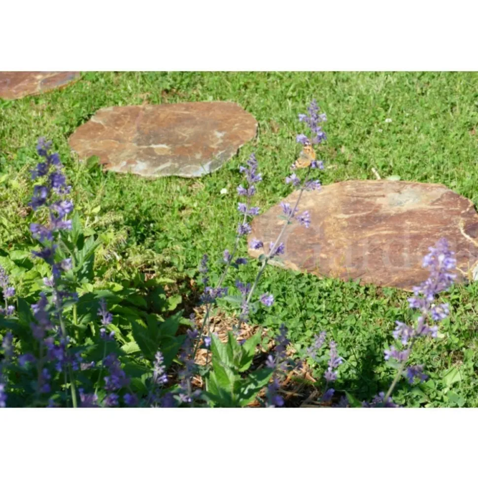 CLASSGARDEN - Pas japonais corten irrégulier - pack de 16 pièces