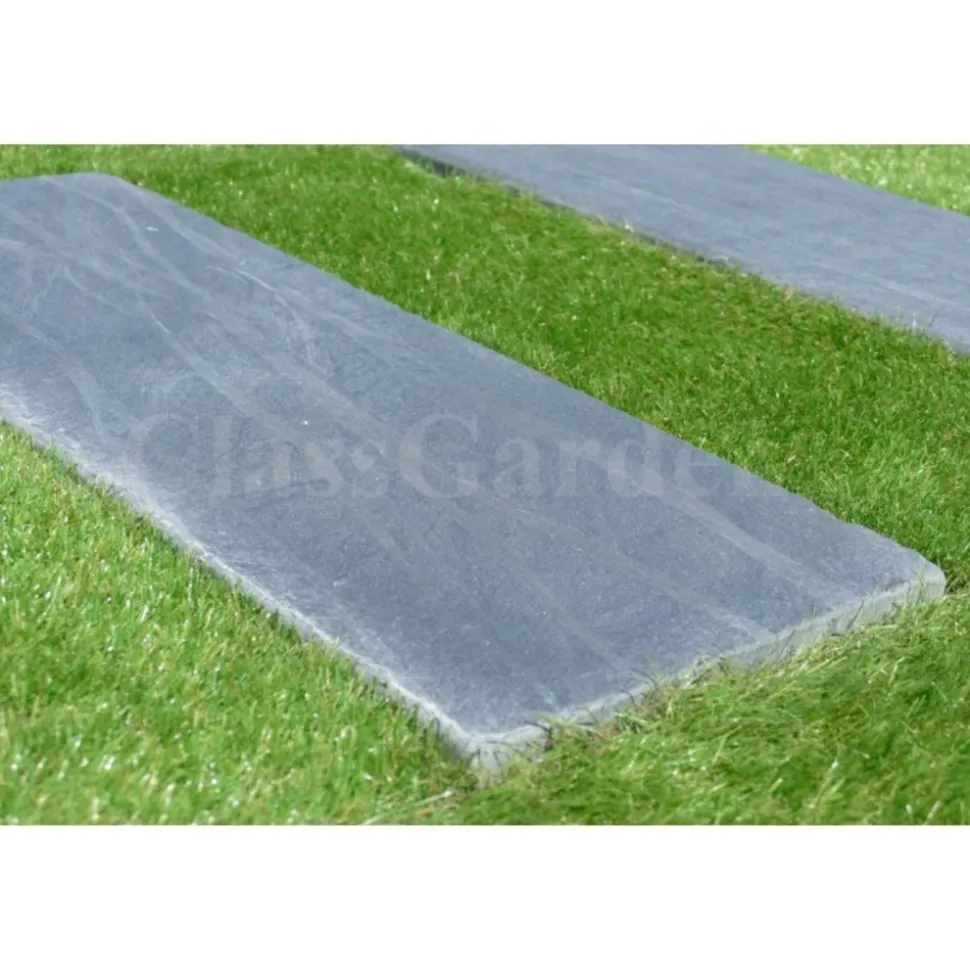 CLASSGARDEN - Pas japonais patiné 60x30 - pack de 18 pièces