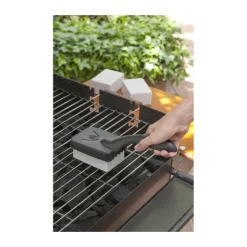 CLEANING BLOCK - Brosse de nettoyage pour barbecue gris 27 cm