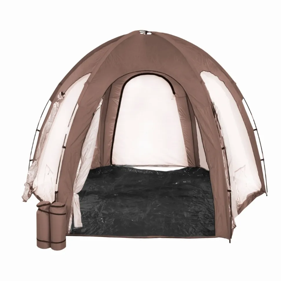 COCOONING WATER - Tente dôme abri de piscine et spa - 3.4m x 3.9m h2.2m