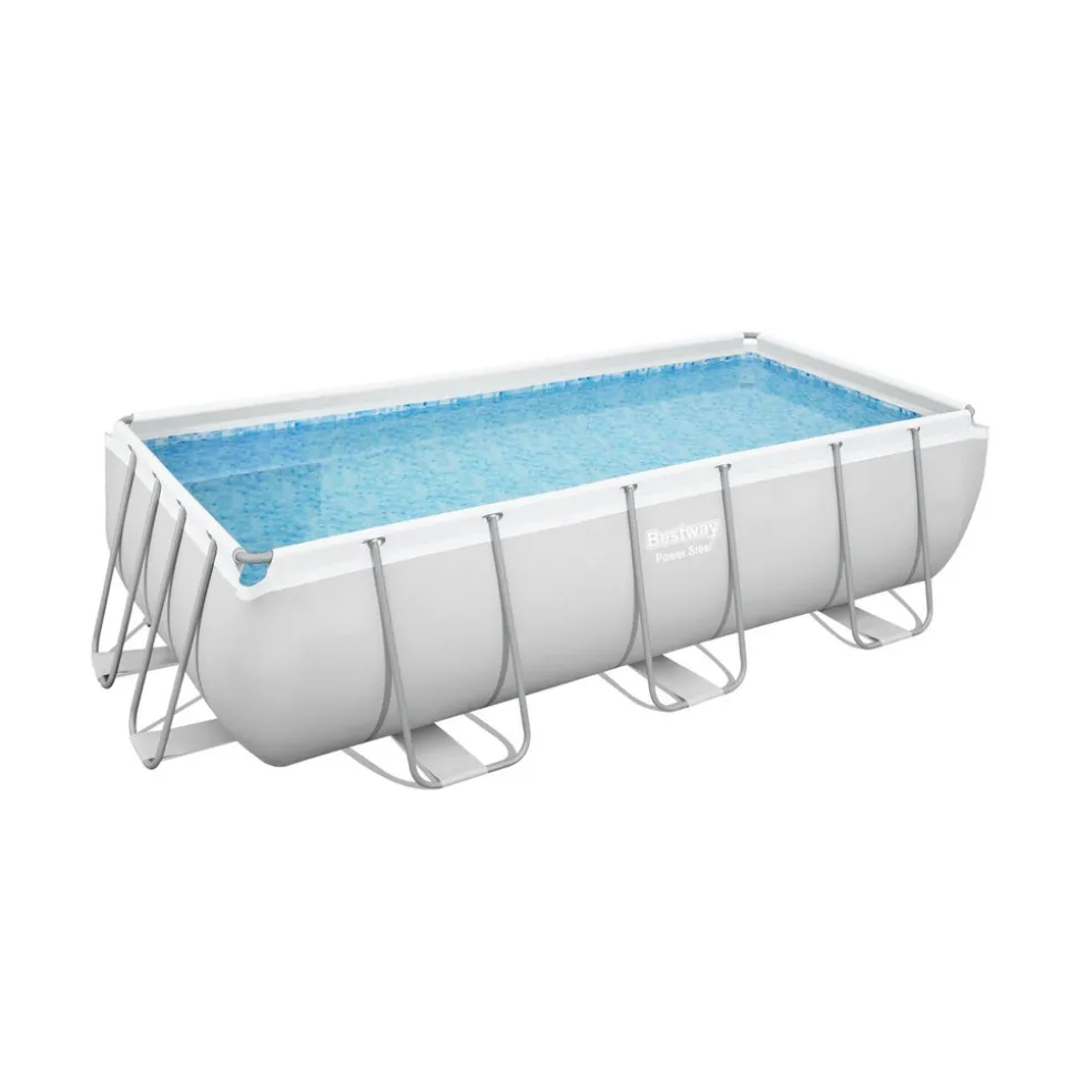 CONCEPT USINE - Piscine tubulaire rectangulaire 4,04 x 2,01 x 1 m hawi