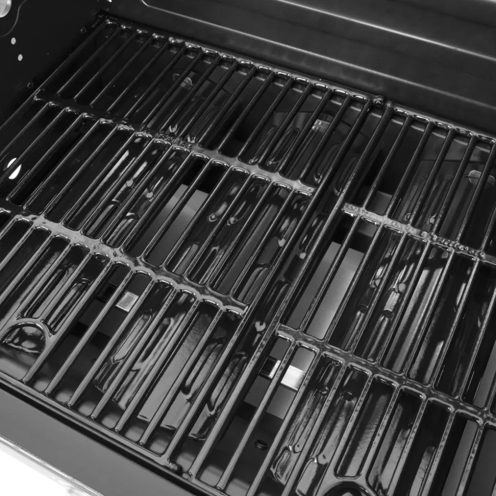 COOK IN GARDEN - Barbecue au gaz fyra avec thermomètre - 3 brûleurs