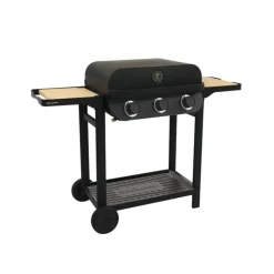 COOK IN GARDEN - Cook'in garden barbecue à gaz sur pied 3 feux 8.4kw - am083t
