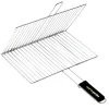 COOK IN GARDEN - Grille de barbecue double rectangulaire 40 x 30 cm