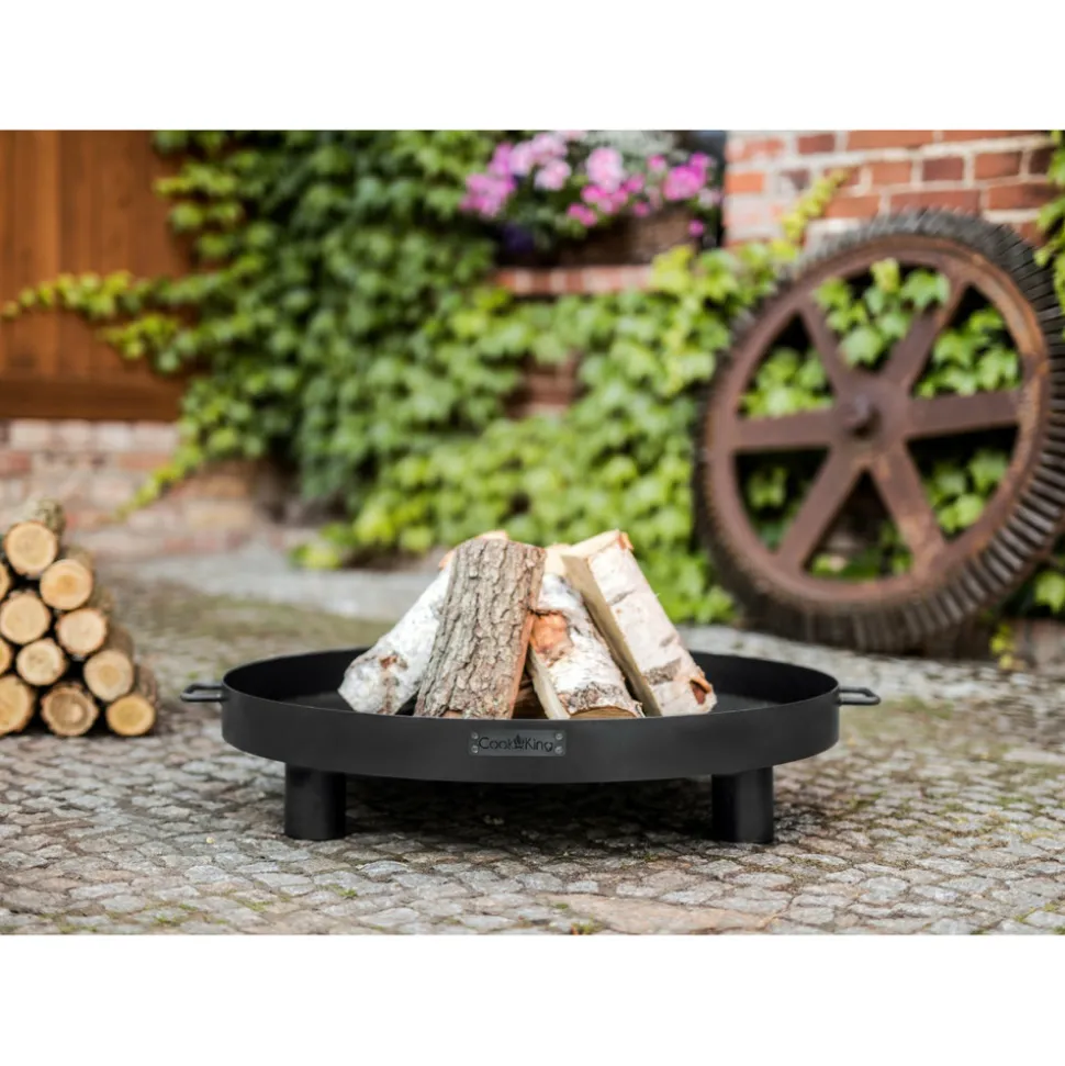 COOK KING - Brasero de jardin tunis en acier-braséro seul-ø 80cm--
