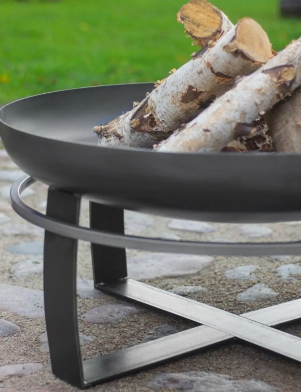 COOK KING - Brasero de jardin viking en acier-braséro seul-ø 60cm--
