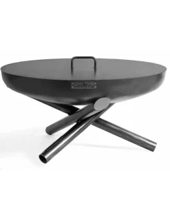 COOK KING - Brasero de jardin indiana en acier-braséro seul-ø 60cm-60 --