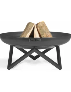 COOK KING - Brasero de jardin santiago en acier-braséro seul-ø 70cm-60 --