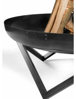 COOK KING - Brasero de jardin santiago en acier-braséro seul-ø 70cm-60 --