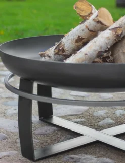 COOK KING - Brasero de jardin viking en acier-braséro seul-ø 70cm--