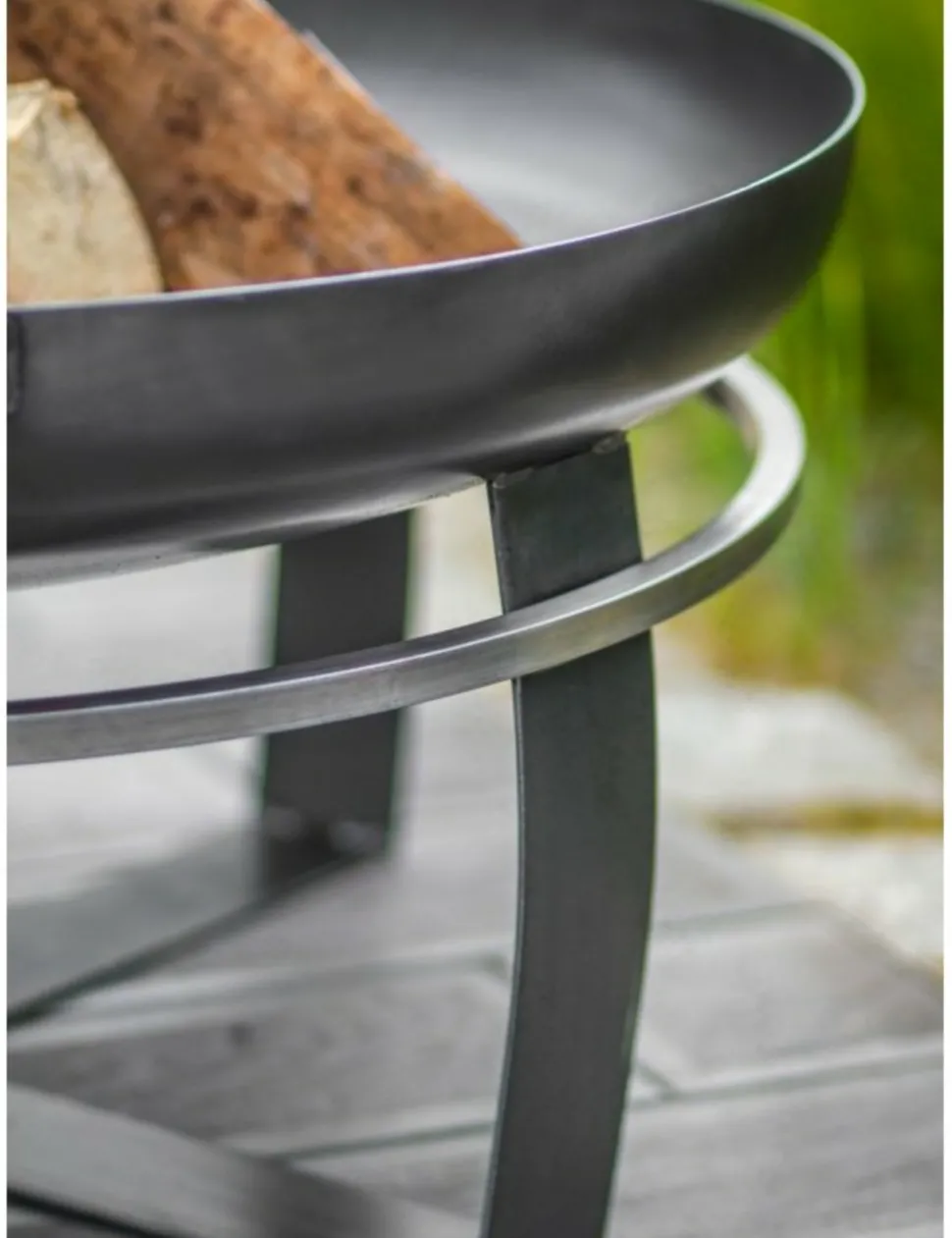 COOK KING - Brasero de jardin viking en acier-braséro seul-ø 70cm--