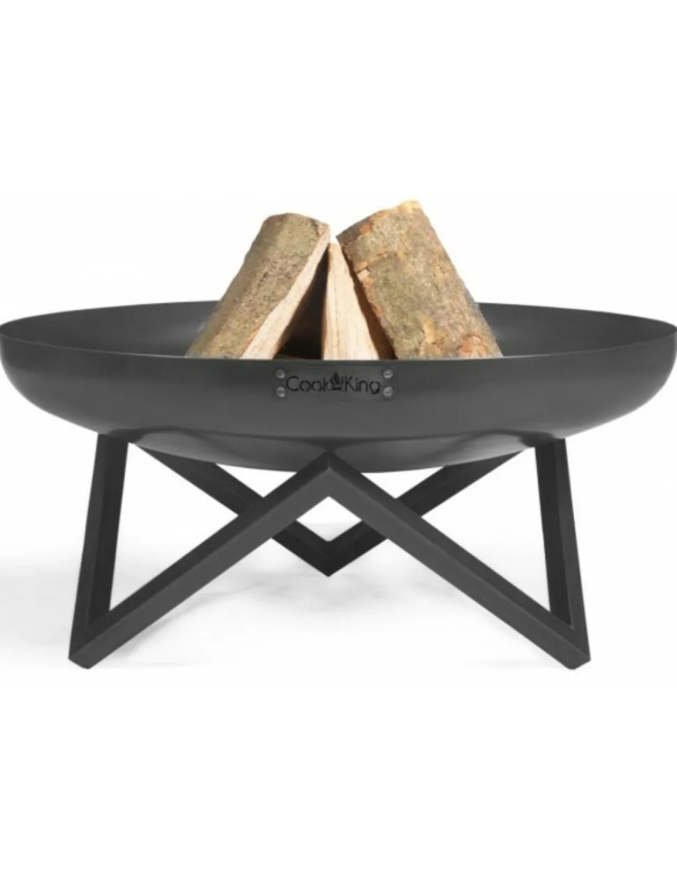 COOK KING - Brasero de jardin santiago en acier-braséro seul-ø 80cm-60 --