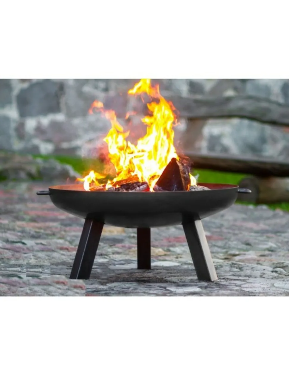 COOK KING - Brasero de jardin polo en acier-braséro seul-ø 60cm--