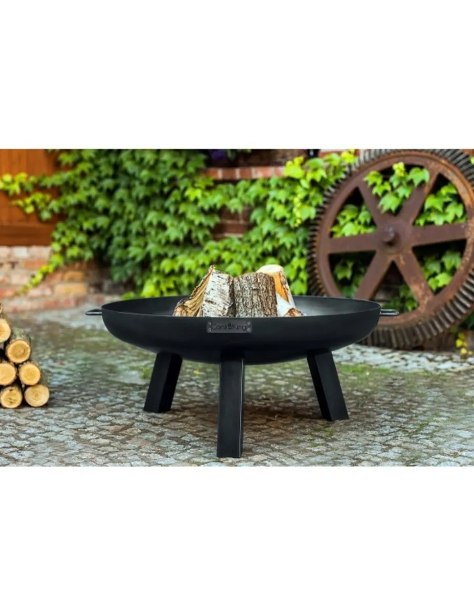 COOK KING - Brasero de jardin polo en acier-braséro seul-ø 60cm--