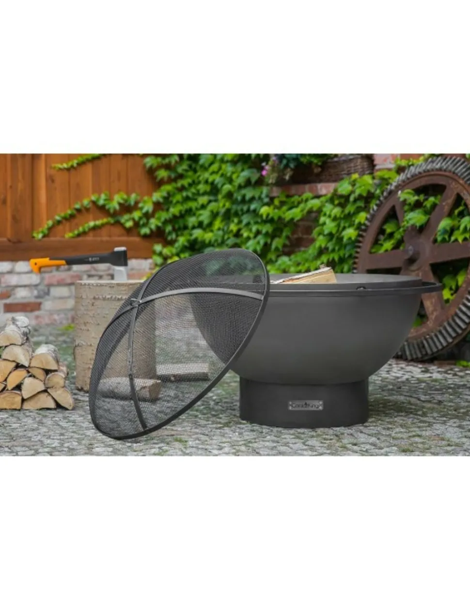 COOK KING - Braséro de jardin premium fat boy 85cm en acier-85 ---braséro seul