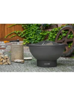 COOK KING - Braséro de jardin premium fat boy 85cm en acier-85 ---braséro seul