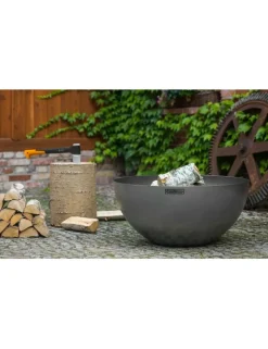 COOK KING - Braséro de jardin prémium dallas 85cm en acier-85 ---braséro seul