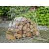 COOK KING - Grille de cuisson carrée pour brasero en acier-acier naturel--58x58 cm--acier naturel