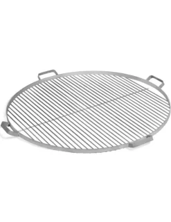 COOK KING - Grille de cuisson ronde en acier avec 4 poignées-acier inoxydable--ø 60 cm--acier inoxydable