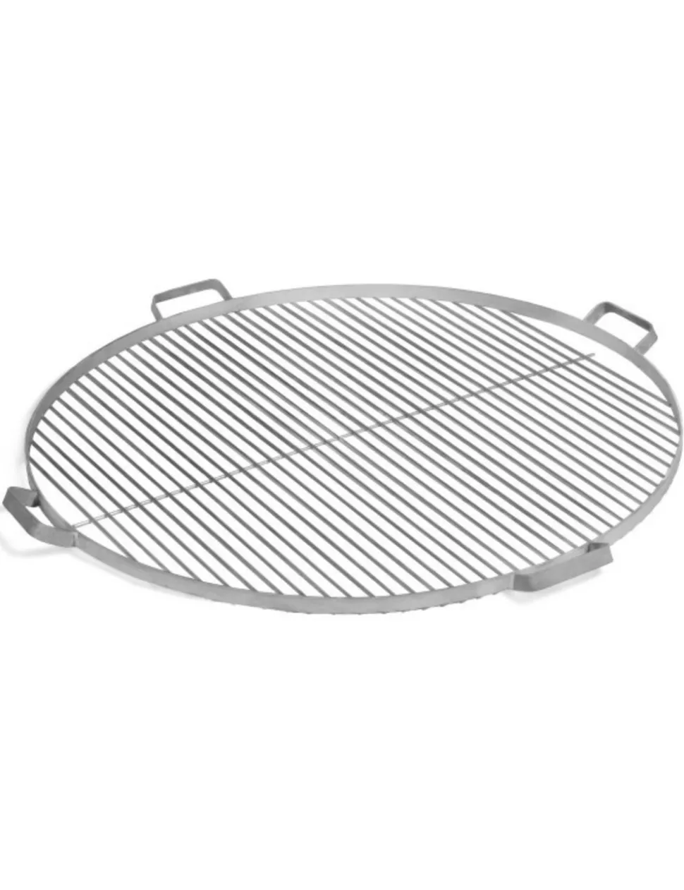 COOK KING - Grille de cuisson ronde en acier avec 4 poignées-acier inoxydable--ø 80 cm--acier inoxydable