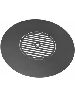 COOK KING - Plaque de cuisson avec grille pour braséro en acier-sans anses-82cm--