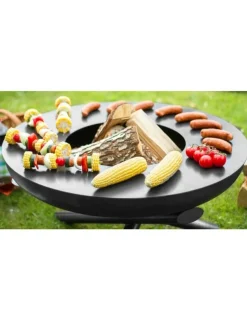 COOK KING - Plaque de cuisson pour braséro en acier-sans anses-82cm--