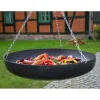 COOK KING - Wok rond à suspendre sur trépied-noir-noir--ø 60 cm-