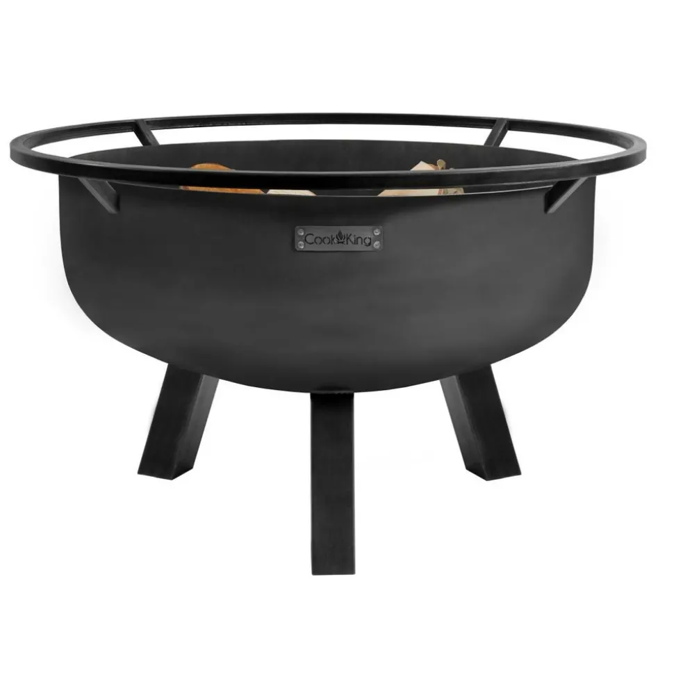 COOKKING - Braséro de jardin xxl porto en acier de 80cm de diamètre avec finition de haute