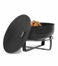 COOKKING - Braséro de jardin xxl viking en acier de 80cm de diamètre avec finition de haute