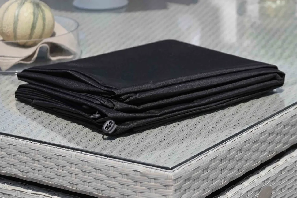 DCB GARDEN - Housse de protection en polyester pour table 4 places