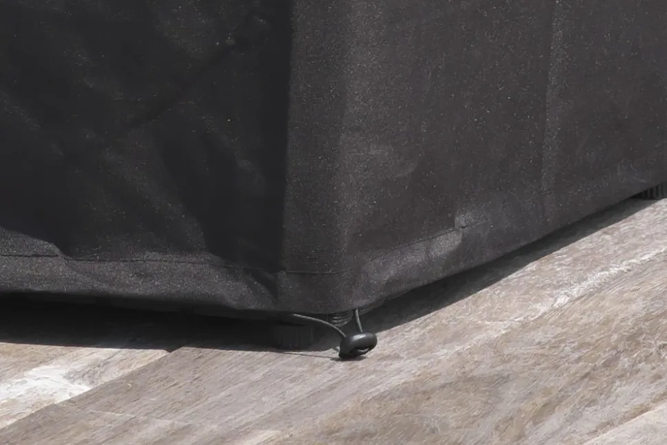 DCB GARDEN - Housse de protection en polyester pour table 4 places